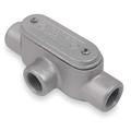 ABB INSTALLATION PRODUCTS T27CG-TB Conduit Outlet Body w/Cover,Iron,T