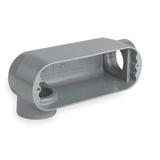 KILLARK OLR-6M Conduit Outlet Body,Iron,LR,2 In.