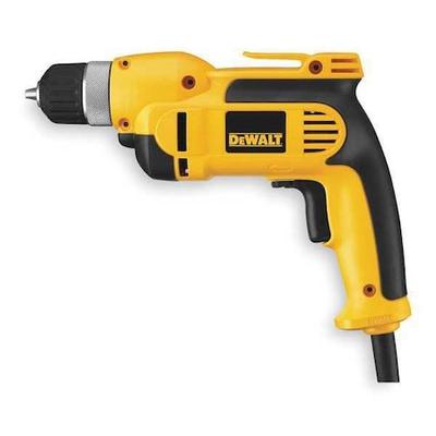DEWALT DWD110K 3/8" (10mm) VSR Pistol Grip Drill Kit with Keyless Chuck