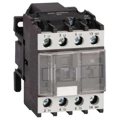 DAYTON 6EAV2 IEC Magnetic Contactor, 3 Poles, 24 V AC, 12 A, Reversing: No