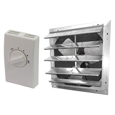 DAYTON 347HY0 DAYTON Alu/Steel 8"H 21.25"W Exhst Fan