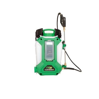 FLOWZONE FZVAAK-3 4 gal Backpack Sprayer, Plastic, 5 ft L Hose, Cone/Fan/Jet