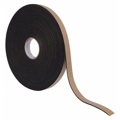 ZORO SELECT P811ULRL04.00XOH Foam Strip, Water-Resistant Closed Cell, 4 in W,