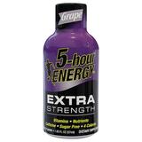 5 HOUR ENERGY 721241 Energy Shot,1.93 oz Net Wt,Liquid,PK4