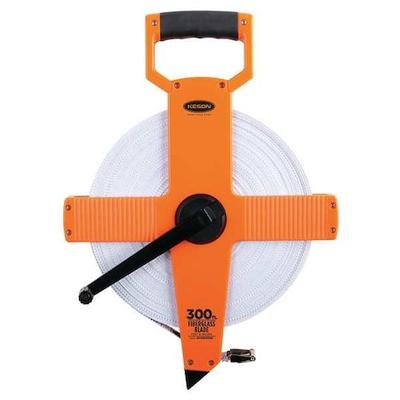 KESON OTR-1810-300 300 ft Tape Measure, 1/2 in Blade