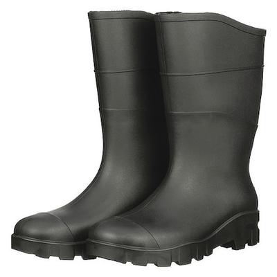 ZORO SELECT 21A584 Men's General Mid Rubber Boots, Steel Toe, 13" Height,