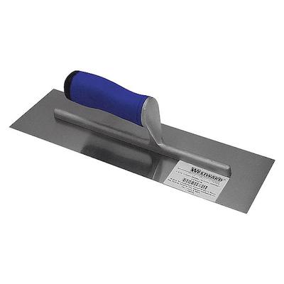 WESTWARD 13A738 Cement Trowel,14 x 4,Stl,ErgoSoft PP/TPR