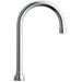 CHICAGO FAUCET GN2BJKABCP Gooseneck Spout, Brass