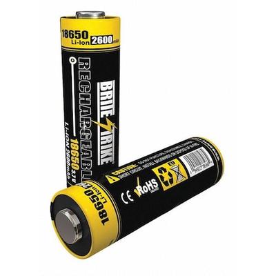 BRITE-STRIKE 18650 LI-ION 2400 Rechargeable Battery,18650,Lithium Ion