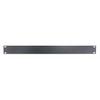 VIDEO MOUNT PRODUCTS ER1B 1U Blank Panel 19" Equipment Rack - Black