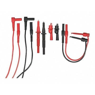 EXTECH TL809 Electronic Test Lead Kit,3 ft. 6" L, 10A