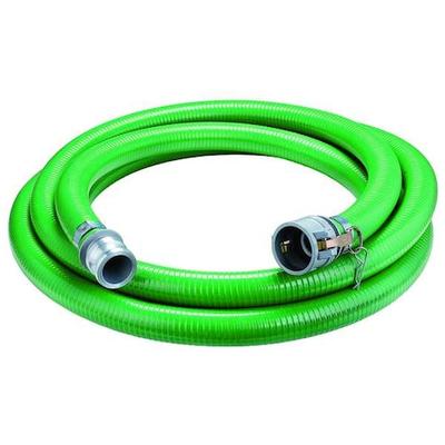 CONTINENTAL SP200-25CE-G Water Hose, 2" ID x 25 ft., Green, Hose Fitting B