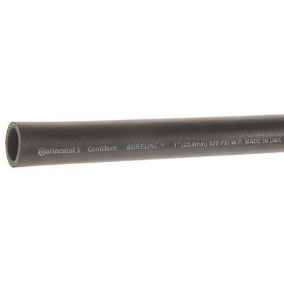 CONTINENTAL CWH100-25-G 1 in ID x 25 ft L Garden Hose, EPDM Tube, Black