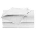 MARTEX 1A30178 Fitted Sheet,Twin,39" W,75" L,PK6