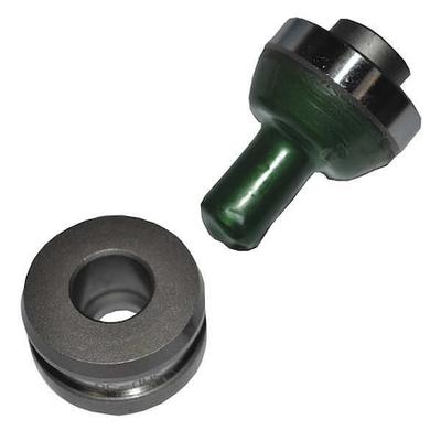 HUSKIE TOOLS SHD-916 9/16 Punch/Die Set,Rnd,Hydraulic,9/16 In