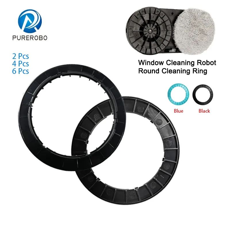 Purerobo W-R3S W-R1 Robot de nettoyage de vitres remplacement anneau propre support de vadrouille pièces pour robot nettoyeur de verre rond anneau rond