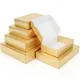 Boîte cadeau en carton ondulé à 3 couches boîte à savon emballage doré 5 pièces