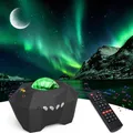 Projecteur Aurore et Étoile avec Télécommande pour Enfant Veilleuse Galaxie Lune Ciel Cadeau