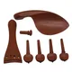 Violon en bois de jujube brun accordeur fin cordier grand avec queue UL planche de jujube