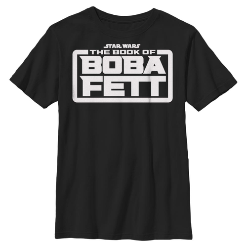Star Wars - Book of Boba Fett - Omega Basic Logo - Kinder T-Shirt