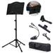 Folding Sheet Music Stand - Sturdy and Portable Multi-purpose Music Stand Music Stand for Sheet Music for Guitar Ukulele Violin Players