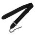 Durable Nylon Acoustic Guitar / Bass Strap Musical Instrument Accessories Black