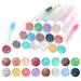 AURORA TRADE 10Pcs/Set Mascara Brushes Portable Waterproof Disposable Lash Extension Wands Brushes for Makeup