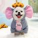 Mouse Hoodie Pet Costume for Cat and Dog Halloween Dress Up Party and Pet Cosplay