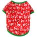 Dog Christmas Outfit Medium Small Cat Dog Clothe Snowflake Santa Dog Costume Christmas Pet Costumes New Year Clothing Accessories(2pcs-2colours-L)