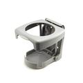 Car Folding Bottle Holder Truck Cup Holder Mount Portable Hard with Screws - Gray 110x90x30mm