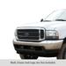 2000-2004 Ford Excursion Bar Style Only\ 1999-2004 Ford F-250/F-350/F-450/F-550 Super Duty Main Upper Stainless Steel Black Powder Coated Finish Horizontal Billet Grille