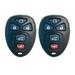 2 PCS Remotes For Gm Chevy Keyless Remote Entry Key Fob Alarm 22936101 OUC60270