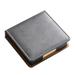 HeroNeo Self Stick Note Pad Holder Leather Name Cards Holder Sticky Notes Dispenser for Case with a Lid Cover Office School Supp