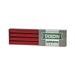 DIXON Industrial Carpenter Pencils Medium Graphite Core Red/Black 7 12-Pack (19972)