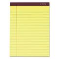 1PACK Tops Docket GoldÂ® Legal Rule Perforated Pads Letter Canary 12 50-Sheets Pads/Pack