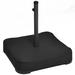 Costway 220lb Capacity Fillable Mobile Umbrella Base Heavy Duty Market Stand for Patio 28.5 x28.5 x 29