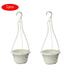 2pcs Plant Hanger Indoor Hanging Planter Basket Flower Pot Holder for Home Garden (17.93 x 6.7 inch)