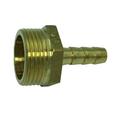 Garden Connect Solid Brass schnelle Verbindungor Fitting Water Hose Connectors 3/4 inch Barbed Adapters DN20 x 8mm