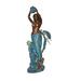 Mermaid Holding a Shell Fountain W Turtle Bronze Statue - Size: 32 x 19 x 60 H