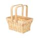 Bayou Breeze Manufactured Wood Basket Manufactured Wood in Brown | 4.9 H x 6.7 W x 9.6 D in | Wayfair E9CEB561E7884266B6740E3707DBB3C2