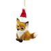 Dezsed Christmas Decoration Supplies Clearance Christmas Plush Imitation Small Foxes Pendant Handicrafts Small Foxes Decorations Holiday Gifts Christmas Decorations