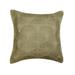 Euro Sham Pillow Covers Beige 26 x26 (65x65 cm) Euro Sham Cover Linen Embroidery & Pearl Beaded Throw Pillows For Sofa Abstract Pattern Contemporary Style - Pearl Deeds