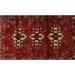Ahgly Company Indoor Rectangle Traditional Red Persian Area Rugs 6 x 9