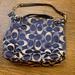 Coach Bags | Authentic Blue Coach Designer Shoulder Bag | Color: Blue | Size: Os