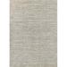 Ahgly Company Indoor Rectangle Mid-Century Modern White Gold Solid Area Rugs 7 x 10