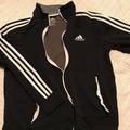 Adidas Jackets & Coats | Adidas Mens Jacket Zipup Black | Color: Black | Size: L
