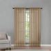 Window White Sheer Curtains 79 Inches Long 1 Panels Sheer White Curtains Clear Curtains for Bedroom Children Living Room Yard Kitchen 39.3 x 78.7 inch Coffee