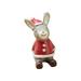 Dtydtpe Christmas Decorations Home Decor Crafts Decor Ornaments Resin Decoration Artificial Animal Santa Claus Ornaments