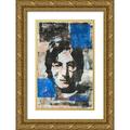 Wiley Marta 17x24 Gold Ornate Wood Framed with Double Matting Museum Art Print Titled - John Lennon