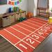 cdar Football Rug Playing Football Interesting Sports Scene Design Modern Football Non Slip Area Rug Floor Mat